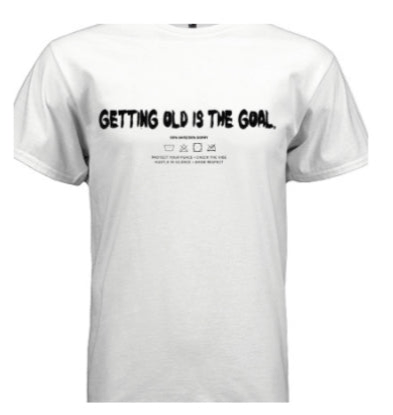 S.T.S “Getting Old…” safeTEE™️ - White